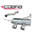 VW25 Cobra Sport Volkswagen VW Golf R MK6 (5K) 2009-12 Cat Back System (Non-Resonated)